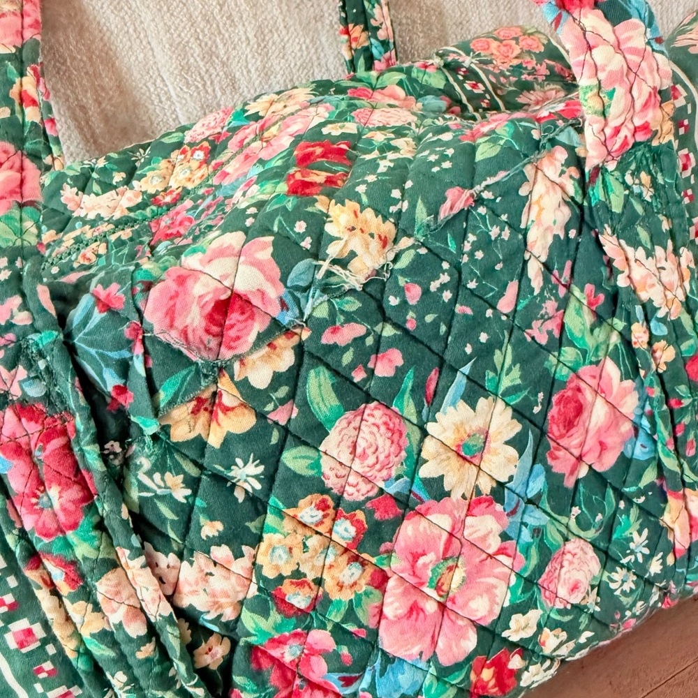 1993 “Springtime” RARE Vera Bradley Small Duffle-VINTAGE RETIRED - Picture 6 of 12